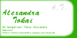 alexandra tokai business card